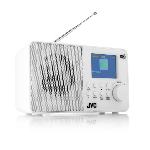 Radio JVC DAB RA-E611W-DAB white Radio JVC DAB RA-E611W-DAB white