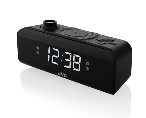 Radiobudzik JVC RA-E211B black Radiobudzik JVC RA-E211B black