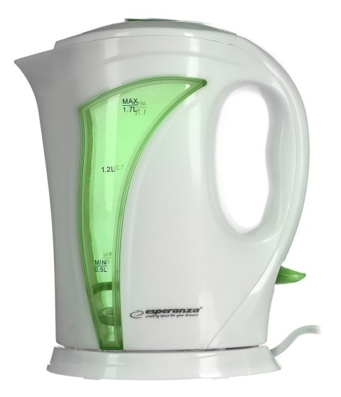 Czajnik elektryczny Esperanza Iguazu EKK018G (2200W 1.7l; kolor zielony) Czajnik elektryczny Esperanza Iguazu EKK018G (2200W 1.7l; kolor zielony)