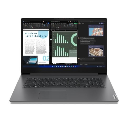 Lenovo V17 G4 IRU i5-1335U 17.3" FHD IPS 300nits AG 8GB DDR4 3200 SSD512 Intel Iris Xe Graphics W11Pro Iron Grey 3Y OnSite