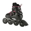 Łyżworolki NILS Extreme NA19088 czarno-różowe rozm. M (35-38)