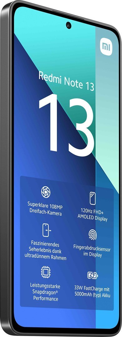 Smartfon Xiaomi Redmi Note 13 8/256GB Czarny Smartfon Xiaomi Redmi Note 13 8/256GB Czarny
