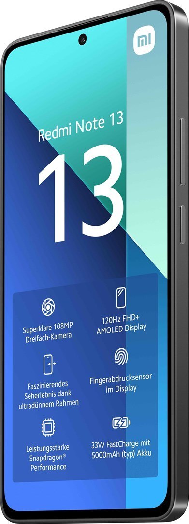 Smartfon Xiaomi Redmi Note 13 8/256GB Czarny Smartfon Xiaomi Redmi Note 13 8/256GB Czarny