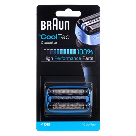 Braun Folia + ostrza Braun 40B | Zestaw do golarek | CoolTec Braun Folia + ostrza Braun 40B | Zestaw do golarek | CoolTec