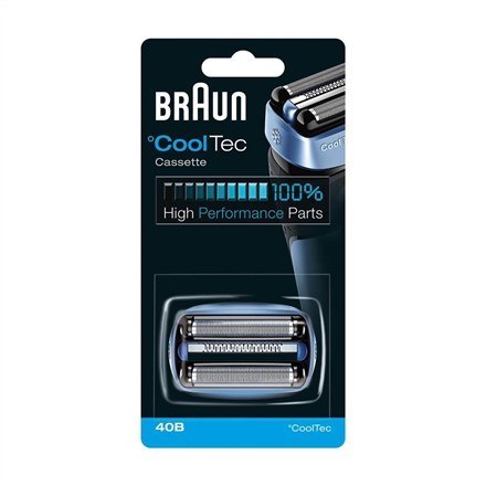 Braun Folia + ostrza Braun 40B | Zestaw do golarek | CoolTec Braun Folia + ostrza Braun 40B | Zestaw do golarek | CoolTec