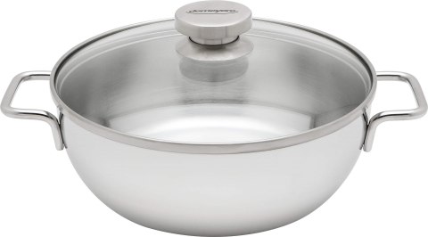 Patelnia głęboka z 2 uchwytami i pokrywką DEMEYERE Apollo 7 40850-766-0 - 24 cm Patelnia głęboka z 2 uchwytami i pokrywką DEMEYERE Apollo 7 40850-766-0 - 24 cm