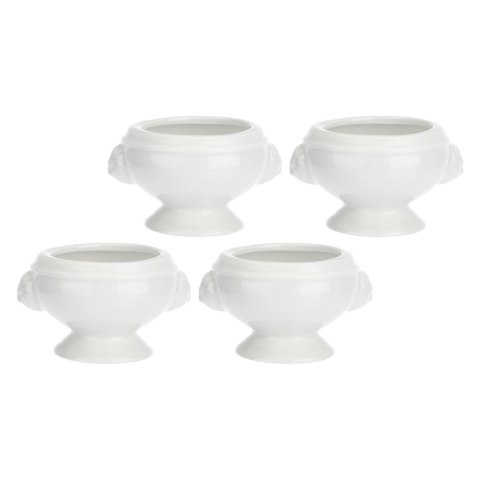 Zestaw 4 miseczek Chimera lew - Biały, 62 ml Zestaw 4 miseczek Chimera lew - Biały, 62 ml