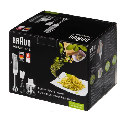 Brązowy | MQ525 | Blender | Blender ręczny | 600 W | Liczba prędkości 2 | Rozdrabniacz | Biały Brązowy | MQ525 | Blender | Blender ręczny | 600 W | Liczba prędkości 2 | Rozdrabniacz | Biały