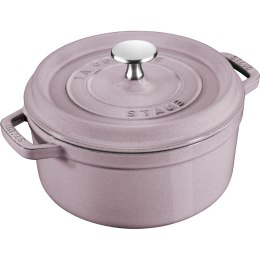 Garnek żeliwny okrągły Staub - 1.7 ltr, Kwiat Wiśni
