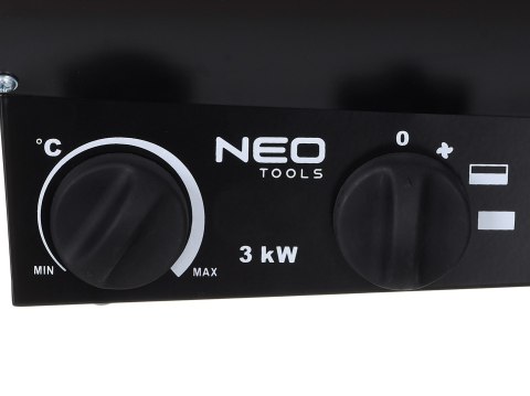 Nagrzewnica elektryczna 3kW NEO Tools 90-066 Nagrzewnica elektryczna 3kW NEO Tools 90-066
