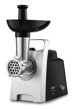 TEFAL | Maszynka do mielenia mięsa | NE109838 | Stal nierdzewna/Czarny | 1400 W | Liczba prędkości 1 | Wydajność (kg/min) 1.7