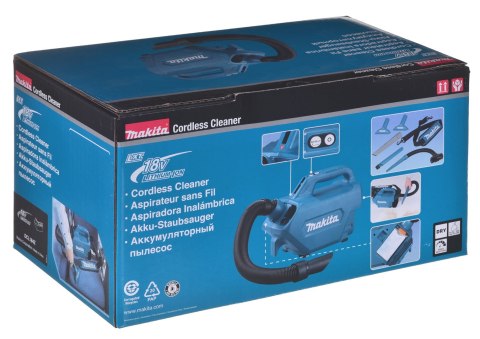 MAKITA ODKURZACZ 18V BEZ AKUMULATORÓW I ŁADOWARKI DCL184Z MAKITA ODKURZACZ 18V BEZ AKUMULATORÓW I ŁADOWARKI DCL184Z