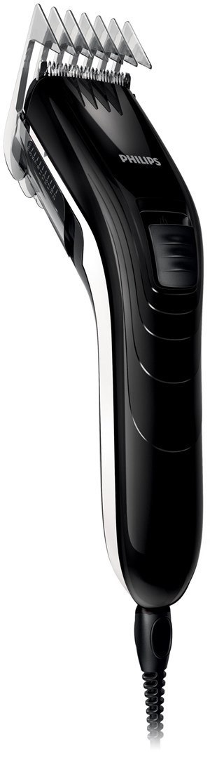 Philips | Maszynka do strzyżenia włosów QC5115 | Maszynka do strzyżenia włosów | Liczba stopni długości 11 | Czarny, Biały Philips | Maszynka do strzyżenia włosów QC5115 | Maszynka do strzyżenia włosów | Liczba stopni długości 11 | Czarny, Biały