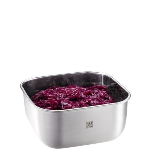 Pojemnik stalowy kwadratowy 900 ml GEFU PROVIDO G-12778 Pojemnik stalowy kwadratowy 900 ml GEFU PROVIDO G-12778