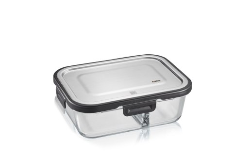 Pojemnik szklany prostokątny 0,8 ltr GEFU MILO G-12797 Pojemnik szklany prostokątny 0,8 ltr GEFU MILO G-12797