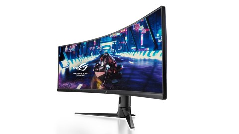 ASUS ROG Strix XG49VQ, 124,46 cm (49"), 144 Hz, FreeSync 2, VA - DP, HDMI ASUS ROG Strix XG49VQ, 124,46 cm (49"), 144 Hz, FreeSync 2, VA - DP, HDMI