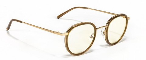 GUNNAR Optiks Atherton Okulary komputerowe - Przezroczyste szkło, złoty GUNNAR Optiks Atherton Okulary komputerowe - Przezroczyste szkło, złoty