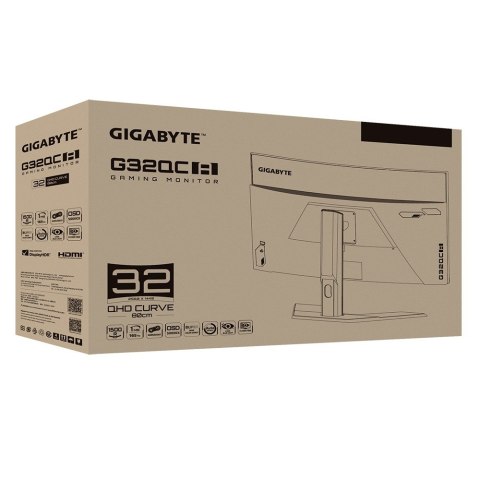 Gigabyte 31.5" VA G32QC A-EK Gaming Gigabyte 31.5" VA G32QC A-EK Gaming