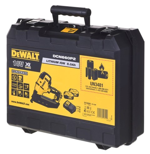 Gwoździarka xr 18v 2ah gwiżdzie 32-63mm Gwoździarka xr 18v 2ah gwiżdzie 32-63mm