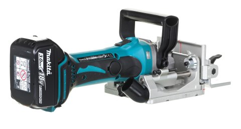 MAKITA FREZARKA DO POŁĄCZEŃ / LAMELOWNICA 18V 2 x 3,0Ah WALIZKA MAKPAC DPJ180RFJ MAKITA FREZARKA DO POŁĄCZEŃ / LAMELOWNICA 18V 2 x 3,0Ah WALIZKA MAKPAC DPJ180RFJ
