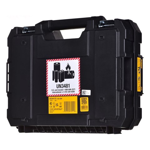 DEWALT.MŁOT SDS+ 18V 1,4J 2F 2x2,0Ah DCH172D2 DEWALT.MŁOT SDS+ 18V 1,4J 2F 2x2,0Ah DCH172D2