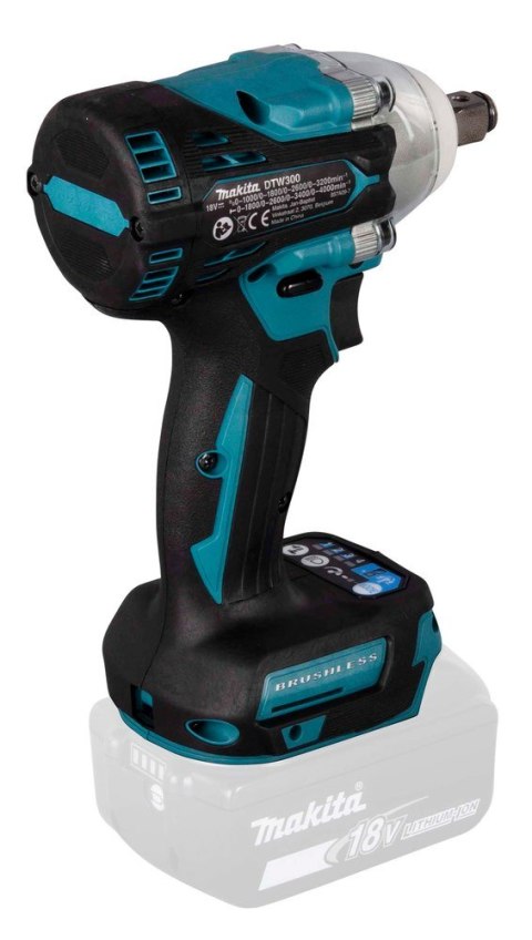 MAKITA KLUCZ UDAROWY 18V 1/2" 330Nm BEZ AKUMULATORÓW I ŁADOWARKI DTW300Z MAKITA KLUCZ UDAROWY 18V 1/2" 330Nm BEZ AKUMULATORÓW I ŁADOWARKI DTW300Z