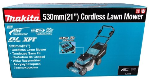 MAKITA KOSIARKA 2x18V 53cm BEZ AKUMULATORÓW I ŁADOWARKI DLM530Z MAKITA KOSIARKA 2x18V 53cm BEZ AKUMULATORÓW I ŁADOWARKI DLM530Z