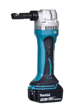 MAKITA NOŻYCE DO BLACHY SKOKOWE 18V 2 x 3,0Ah WALIZKA MAKPAC DJN161RFJ