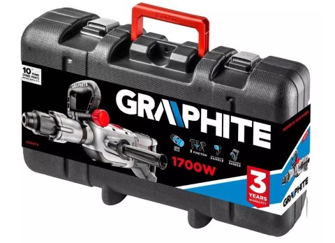 Młot wyburzeniowy 1700W Graphite SDS Max z walizką Młot wyburzeniowy 1700W Graphite SDS Max z walizką