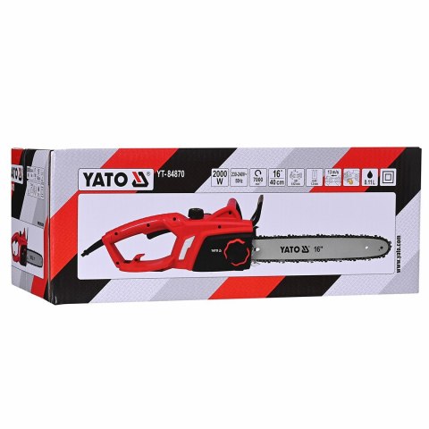 Pilarka łańcuchowa 2000W YT-84870 YATO Pilarka łańcuchowa 2000W YT-84870 YATO