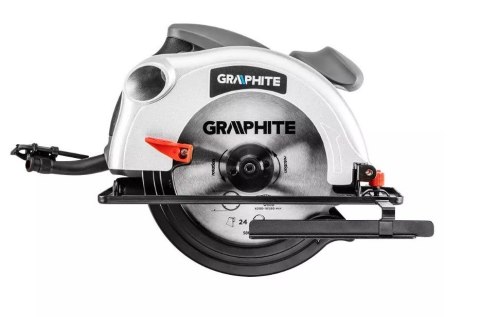 Pilarka tarczowa 1200W Graphite tarcza 185 mm z walizką Pilarka tarczowa 1200W Graphite tarcza 185 mm z walizką
