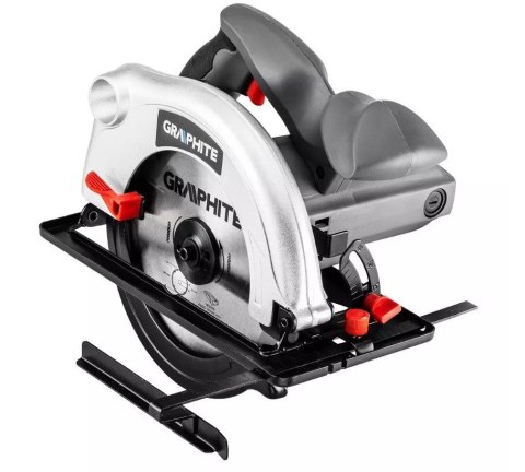Pilarka tarczowa 1200W Graphite tarcza 185 mm z walizką Pilarka tarczowa 1200W Graphite tarcza 185 mm z walizką