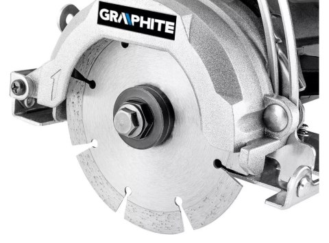 Przecinarka do gresu i kamienia 1400W Graphite tarcza 125mm Przecinarka do gresu i kamienia 1400W Graphite tarcza 125mm