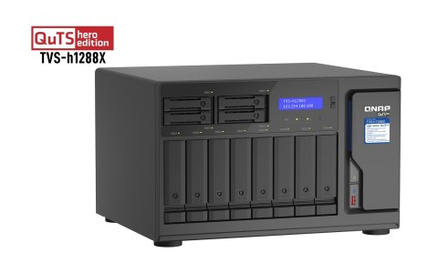 Qnap- TVS-h1288X-W1250-16G-12bay tower 16GB RAM Qnap- TVS-h1288X-W1250-16G-12bay tower 16GB RAM