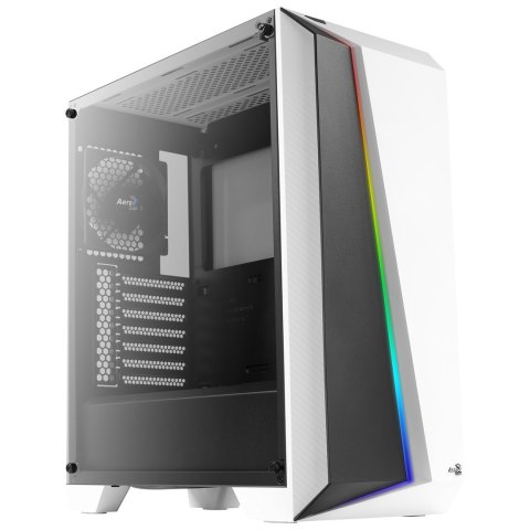 Aerocool Cylon Pro Tempered Glass Midi-Tower - weiß Aerocool Cylon Pro Tempered Glass Midi-Tower - weiß