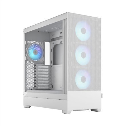 Projektowanie fraktalne | Pop XL Air RGB | Szyba boczna | Biały przezroczysty odcień TG | E-ATX do 280 mm, ATX , mATX, Mini ITX Projektowanie fraktalne | Pop XL Air RGB | Szyba boczna | Biały przezroczysty odcień TG | E-ATX do 280 mm, ATX , mATX, Mini ITX