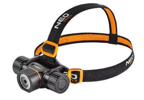 Latarka czołowa akumulatorowo-bateryjna USB Neo Tools 2000LM CREE XHP50.2 LED Latarka czołowa akumulatorowo-bateryjna USB Neo Tools 2000LM CREE XHP50.2 LED