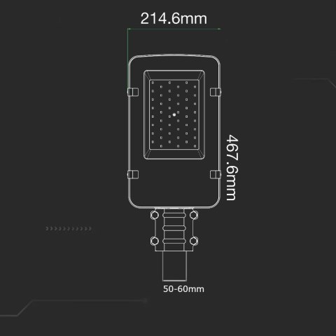 Oprawa Uliczna LED V-TAC SAMSUNG CHIP 50W VT-50ST 6500K 4700lm 5 Lat Gwarancji Oprawa Uliczna LED V-TAC SAMSUNG CHIP 50W VT-50ST 6500K 4700lm 5 Lat Gwarancji