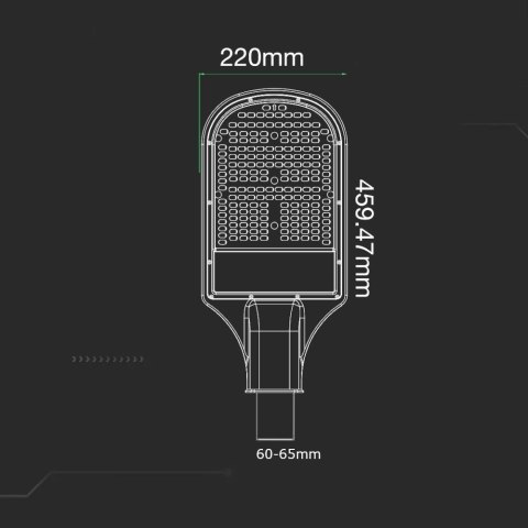 Oprawa V-TAC SKU21536 VT-101ST 6500K 100W 8400lm Oprawa V-TAC SKU21536 VT-101ST 6500K 100W 8400lm