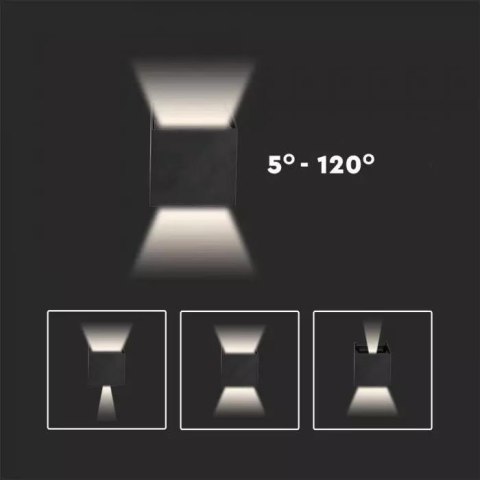 Oprawa V-TAC SKU217078 VT-759-B 3000K 5W 700lm Oprawa V-TAC SKU217078 VT-759-B 3000K 5W 700lm
