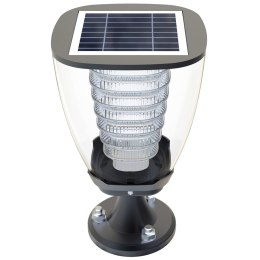 POWERNEED SOLARNA LAMPA OGRODOWA PEARL 100LM, CIEPŁE BIAŁE ŚWIATŁO LED X7, PANEL SOLARNY 1.6W, CZUJNIK ZMIERZCHOWY ESL-15H