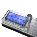 POWERNEED SOLARNA LAMPA ULICZNA ATLAS 6000LM, LED X80, PANEL SOLARNY 69W, CZUJNIK RUCHU I ZMIERZCHOWY, SREBRNA, SSL36