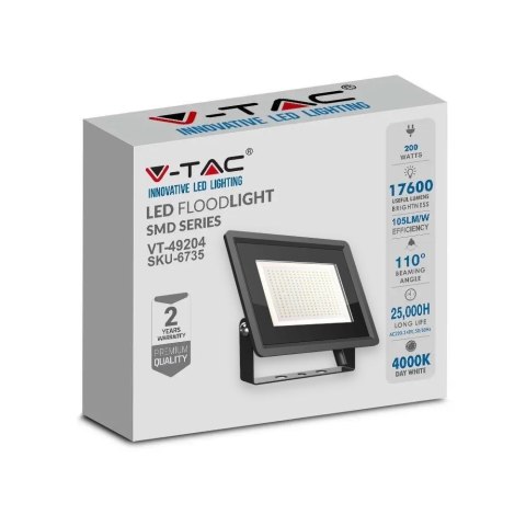 Projektor V-TAC SKU6733 VT-49204 4000K 200W 17600l Projektor V-TAC SKU6733 VT-49204 4000K 200W 17600l