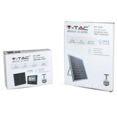 Projektor V-TAC SKU8574 VT-40W 4000K 16W 1050lm Projektor V-TAC SKU8574 VT-40W 4000K 16W 1050lm