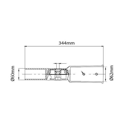 Wysięgnik V-TAC SKU3624 VT-795 Wysięgnik V-TAC SKU3624 VT-795