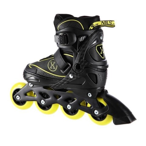 Łyżworolki NILS Extreme NA11008 czarno-żółte rozm. M (35-38) Łyżworolki NILS Extreme NA11008 czarno-żółte rozm. M (35-38)
