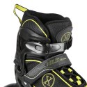 Łyżworolki NILS Extreme NA11008 czarno-żółte rozm. M (35-38)