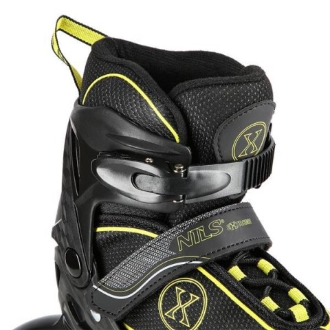 Łyżworolki NILS Extreme NA11008 czarno-żółte rozm. M (35-38) Łyżworolki NILS Extreme NA11008 czarno-żółte rozm. M (35-38)