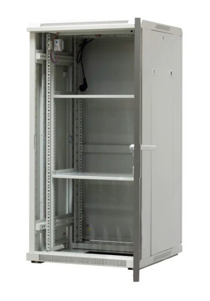 EmiterNet Szafa ramowa stojąca 24U, drzwi przód blacha/szkło, 600x600x1180mm (szer./gł./wys.) EmiterNet Szafa ramowa stojąca 24U, drzwi przód blacha/szkło, 600x600x1180mm (szer./gł./wys.)
