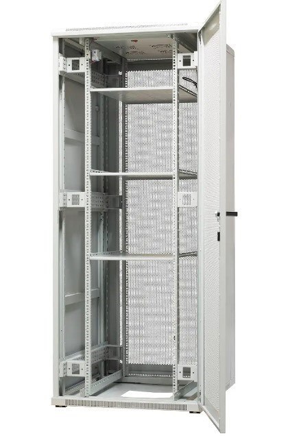 EmiterNet Szafa serwerowa ramowa stojąca EmiterNet Top, 42U, drzwi przód/tył blacha perforowana, 800x1000x1980mm (szer./gł./wys. EmiterNet Szafa serwerowa ramowa stojąca EmiterNet Top, 42U, drzwi przód/tył blacha perforowana, 800x1000x1980mm (szer./gł./wys.